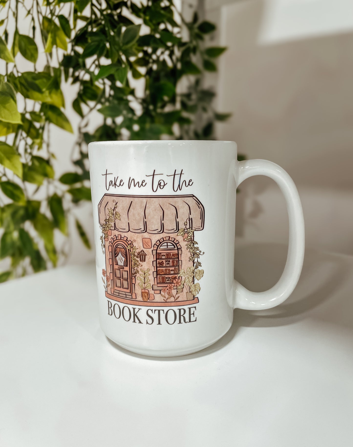 Take Me To The Bookstore-15oz mug