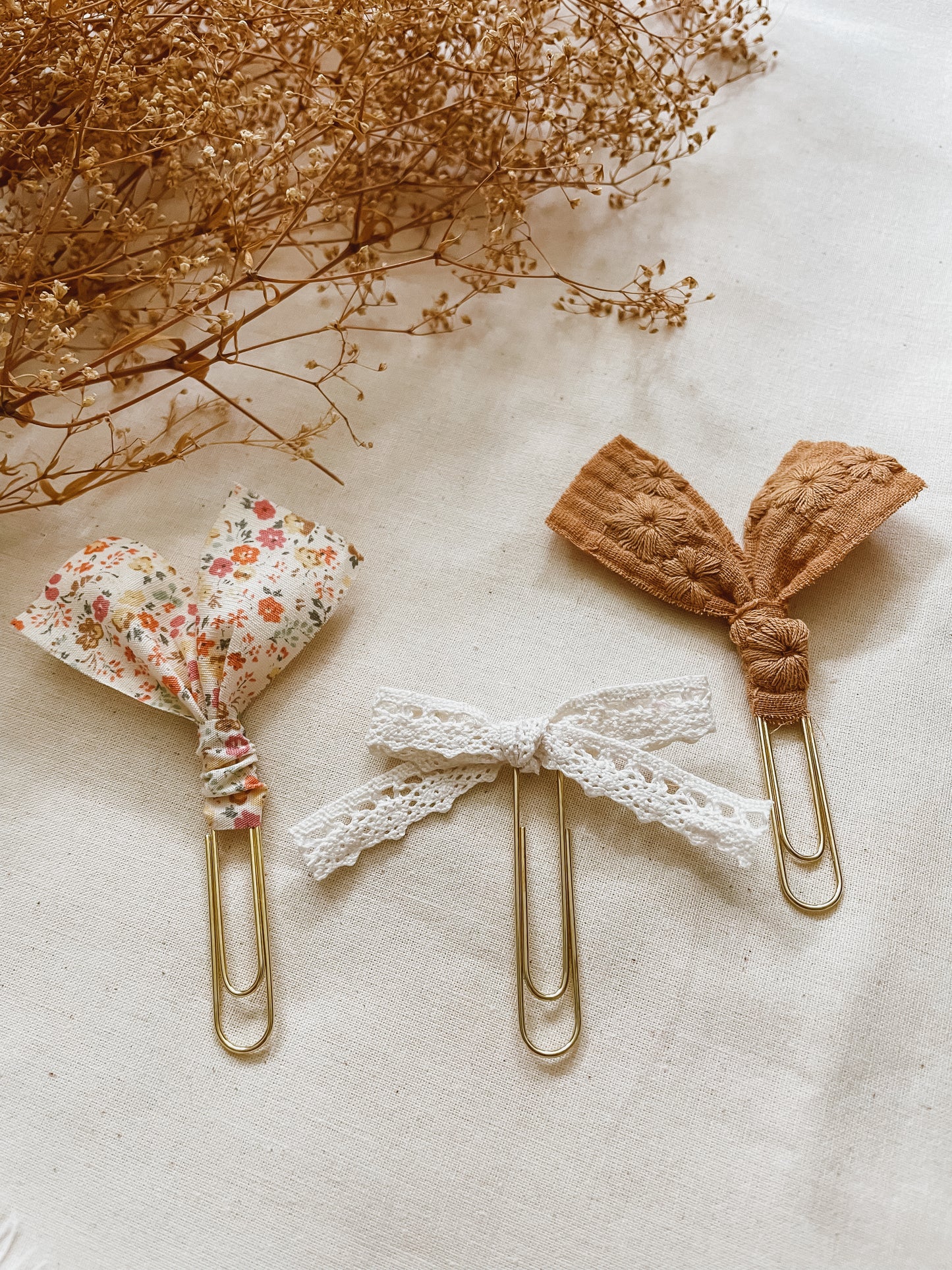Honey Florals- set of 3 page markers