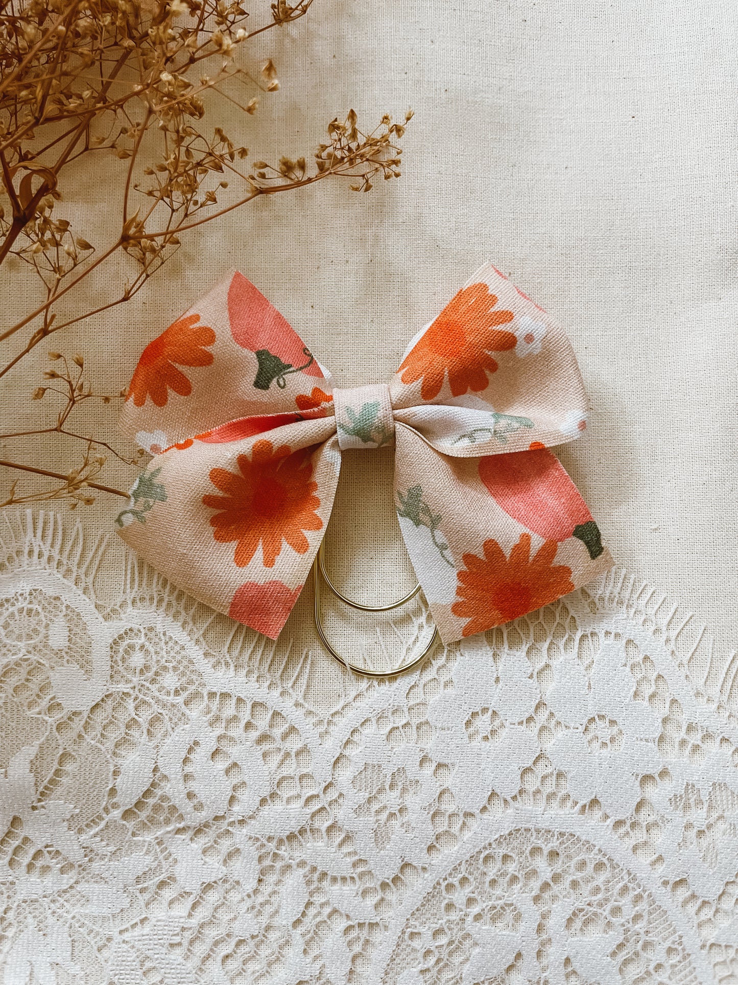 Pumpkin Patch-bow bookmark