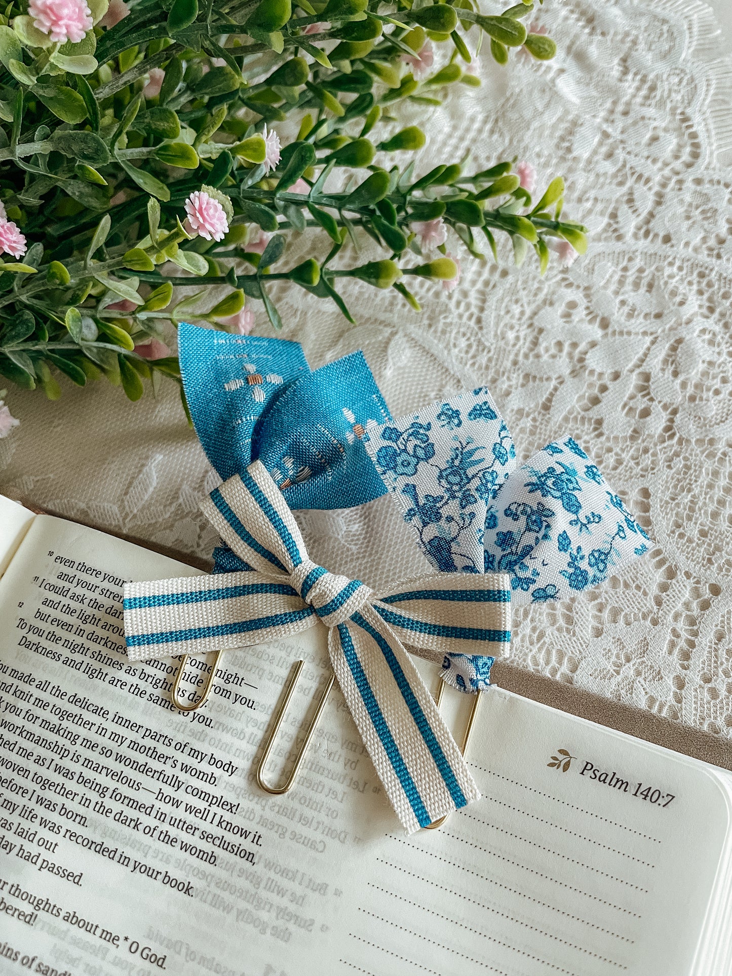 Coastal Floral- set of 3 page marker set