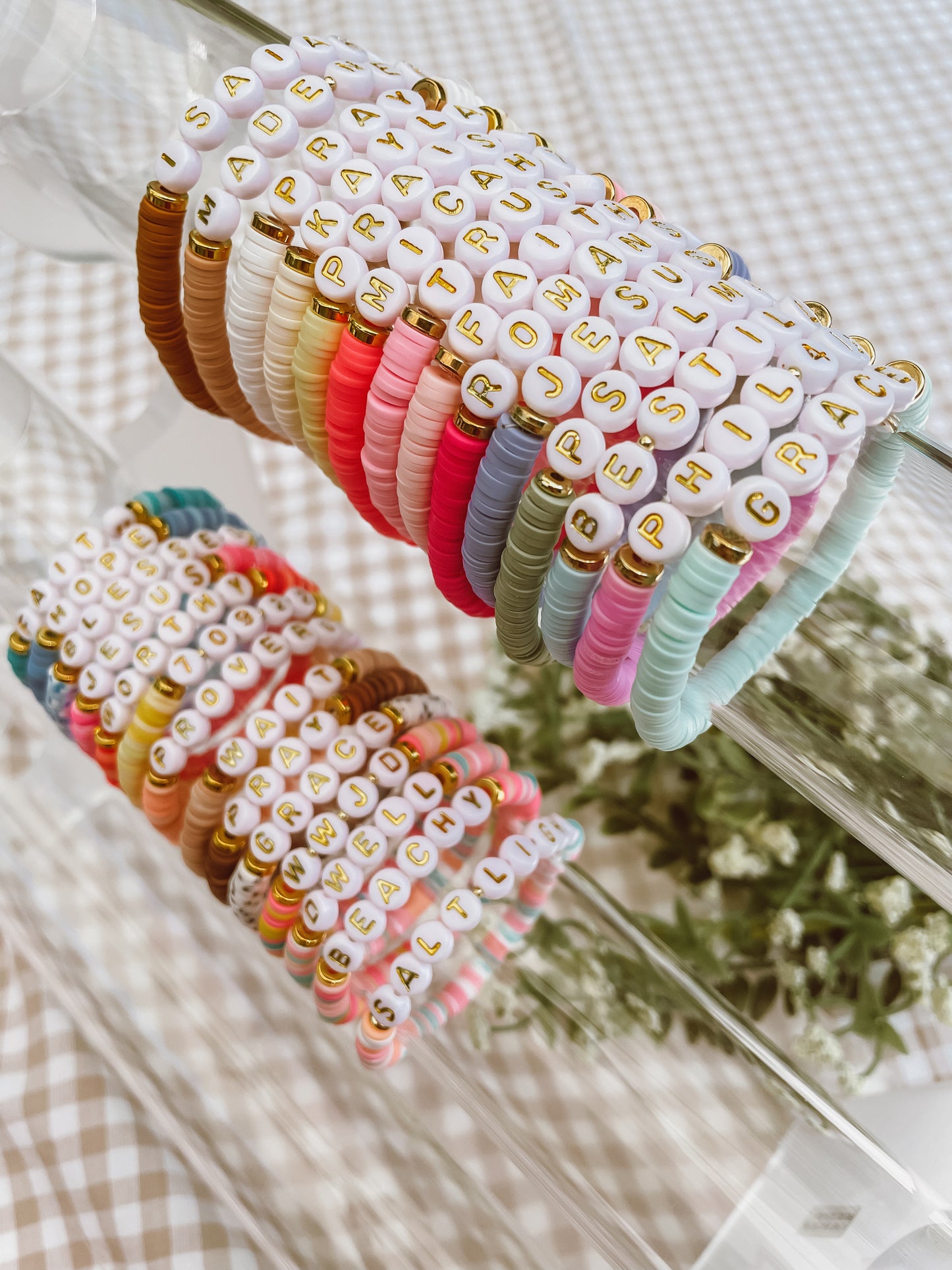 Summer faith bracelets | multi-color beaded bracelet