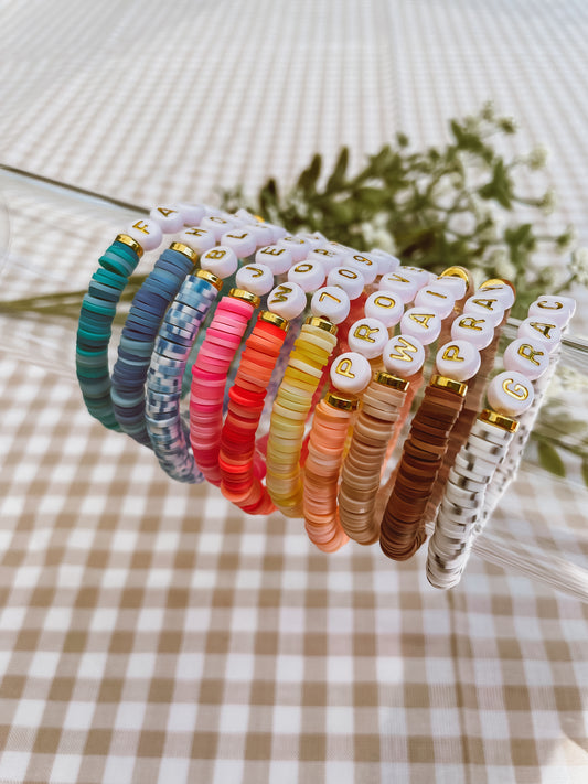 Summer faith bracelets | multi-color beaded bracelet