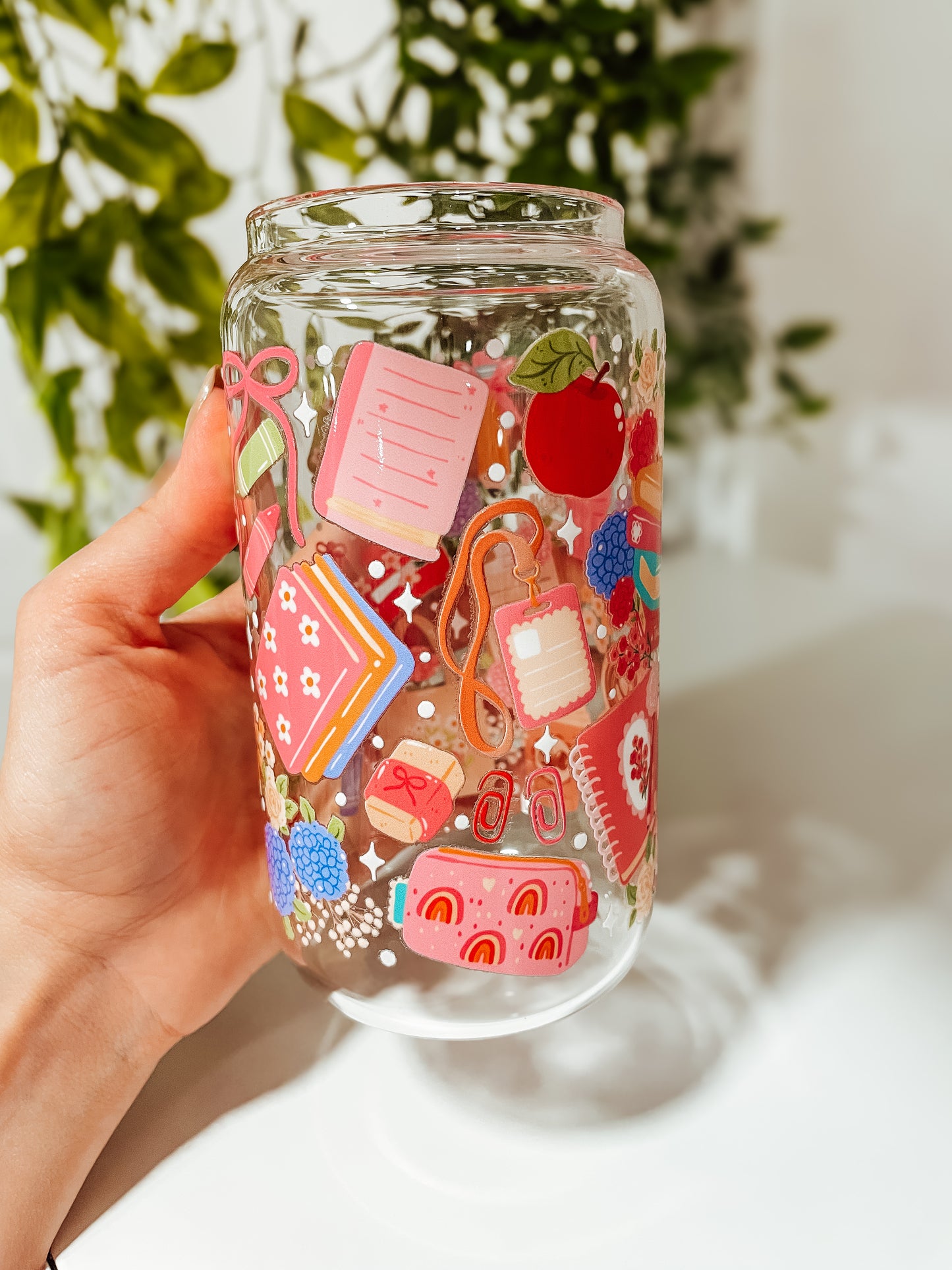 In My Teacher Era - 16 oz glass tumbler