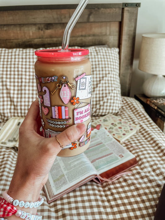 Acrylic Tumbler Lid + Straw Set