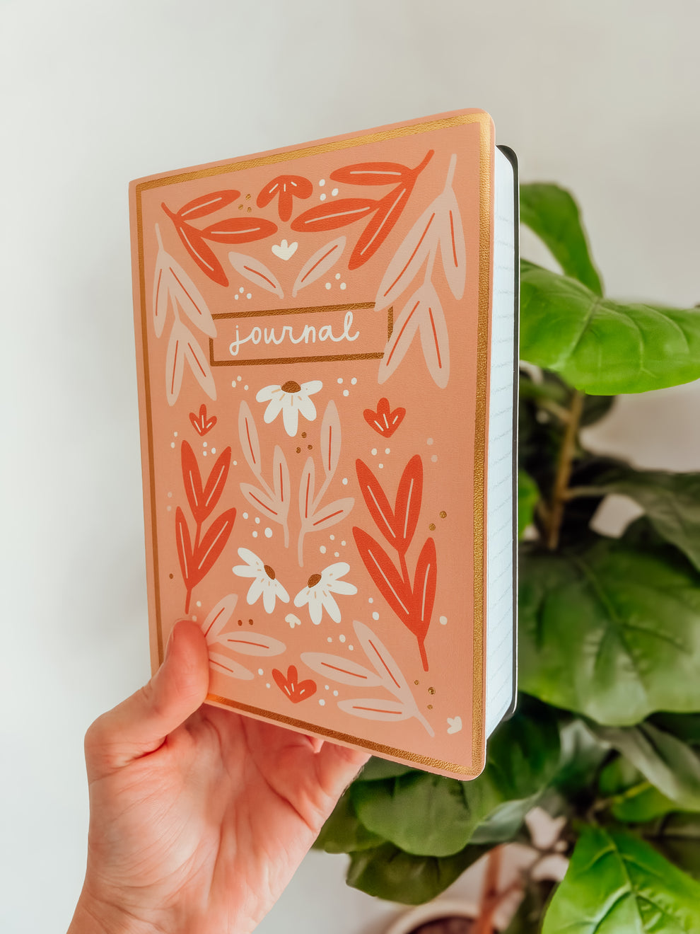 Pink Floral Softcover Extra Chunky Lined Journal – Pretty Little Bibles