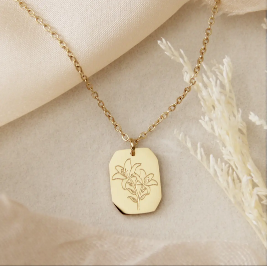 Consider the Lilies Necklace, Luke 12:27-28