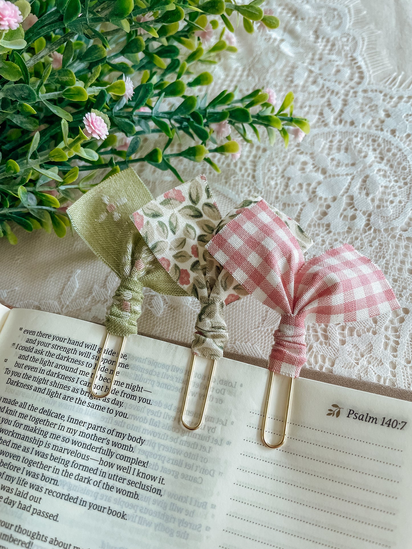 Sweet Summer Meadow-set of 3 page marker set