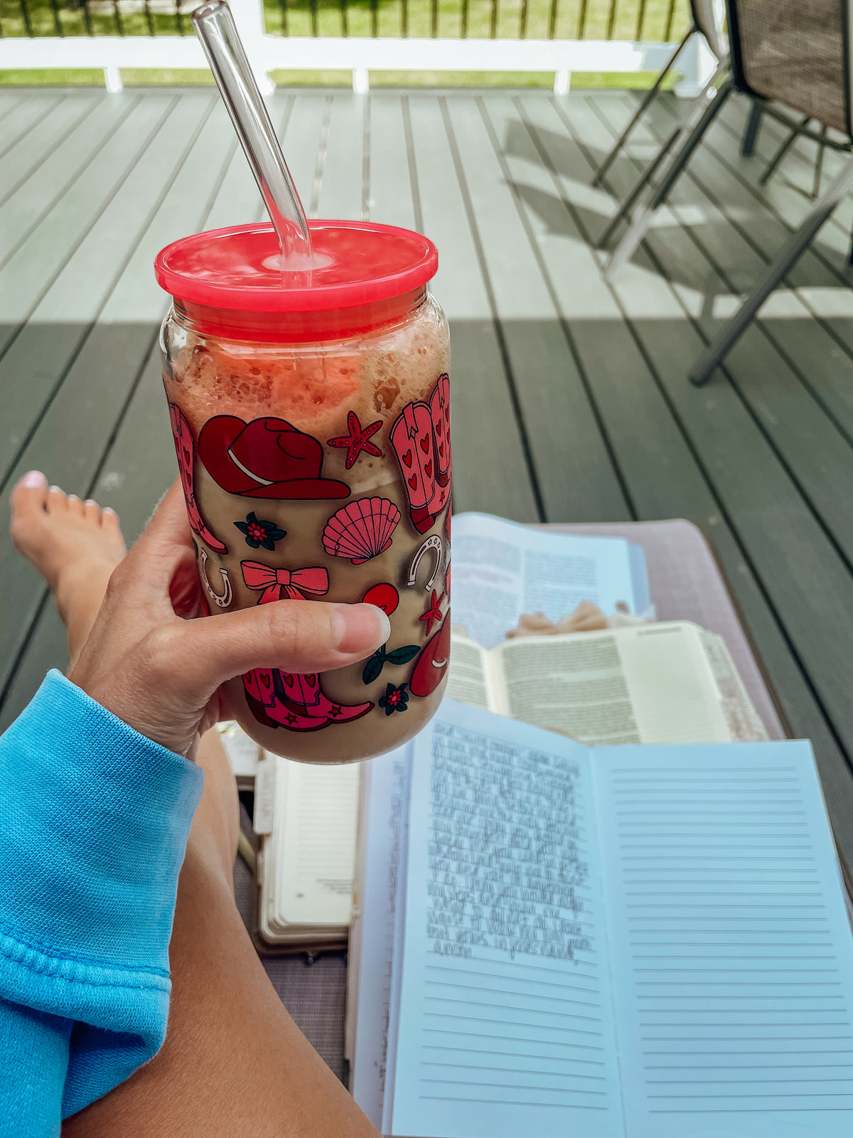 Acrylic Tumbler Lid + Straw Set