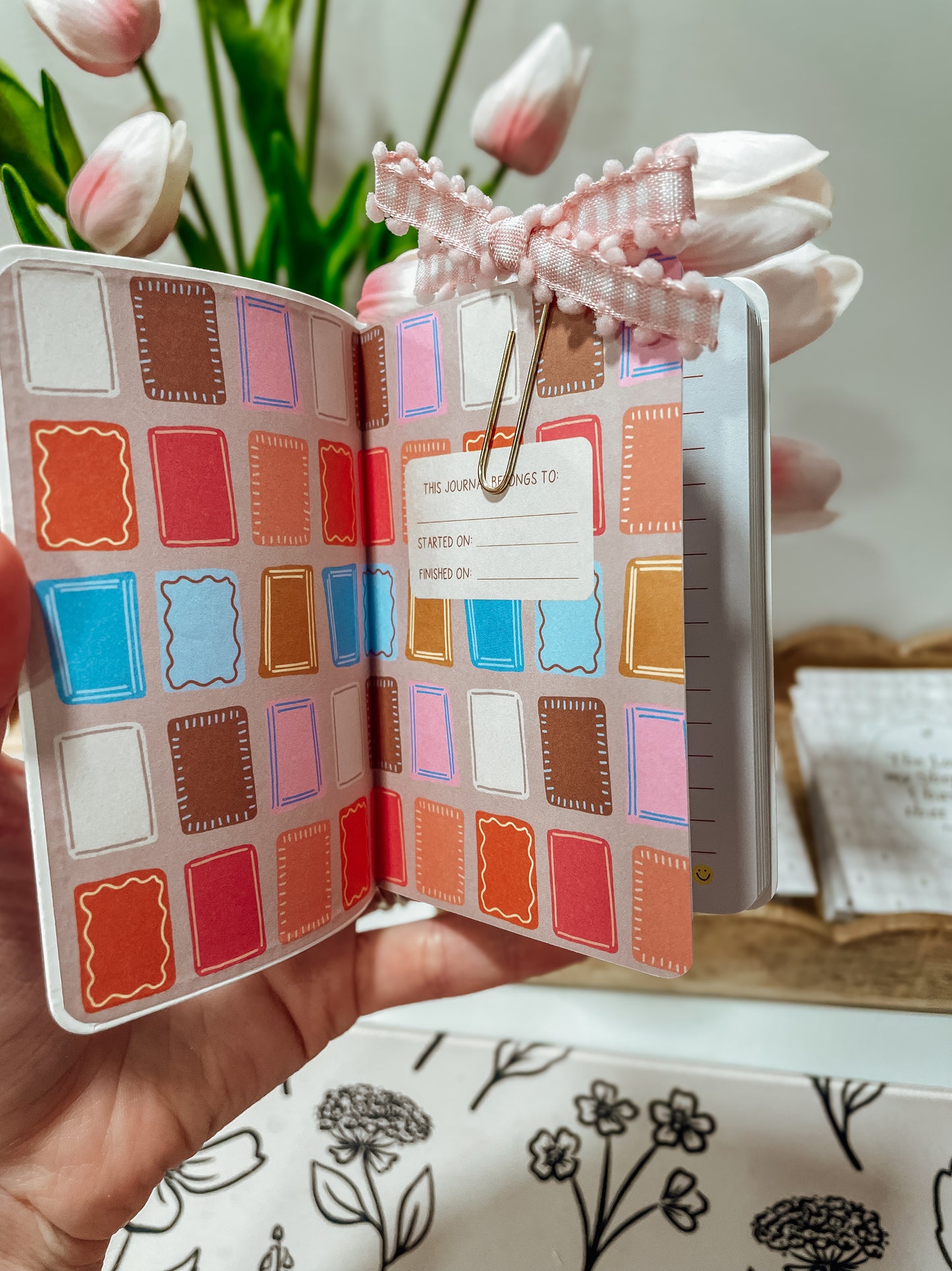 Little Gratitude Book + ribbon bookmark set