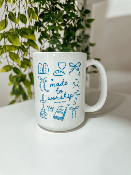 Made to Worship -15oz mug