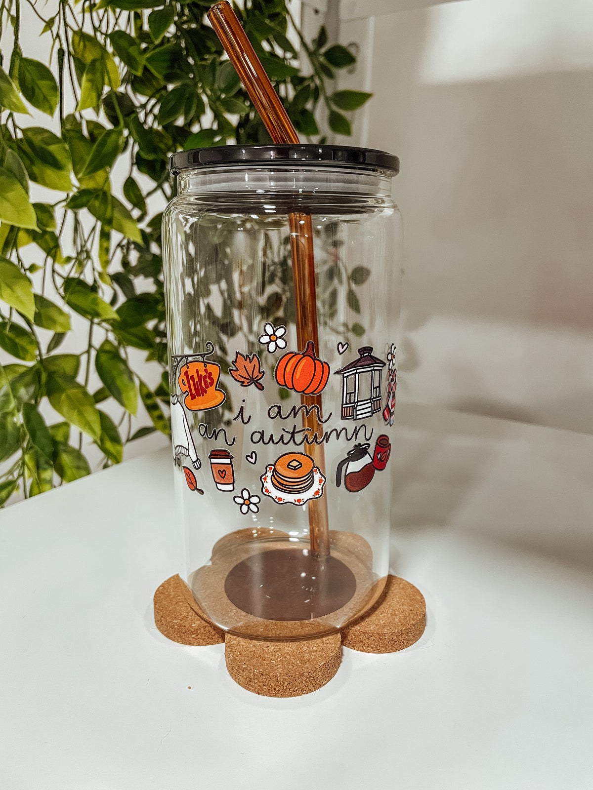 Acrylic Tumbler Lid + Straw Set