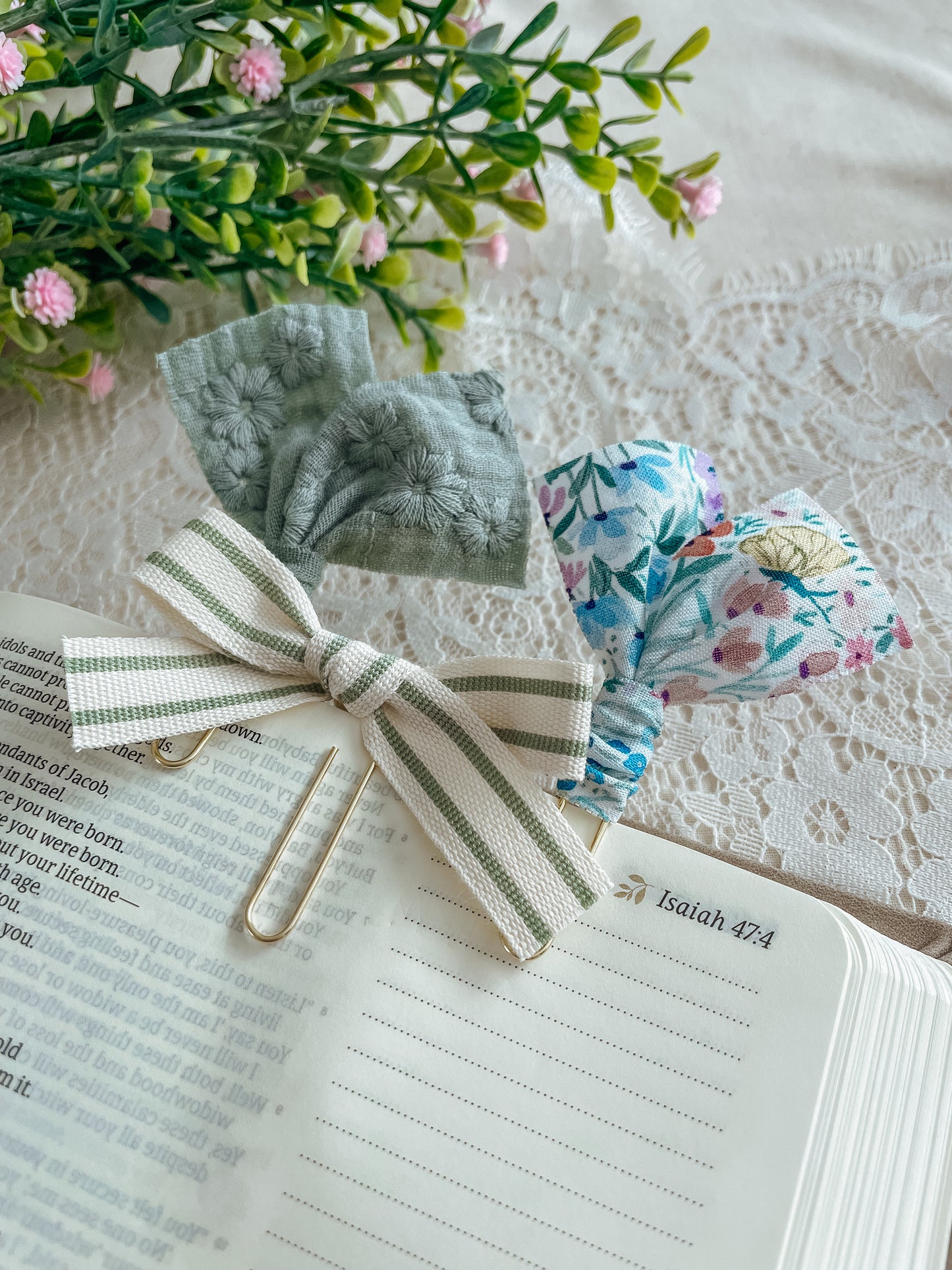 Butterfly Garden- set of 3 page markers