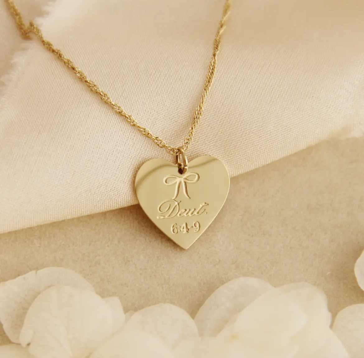 Deuteronomy 6:4-9 Necklace, Love the Lord Your God