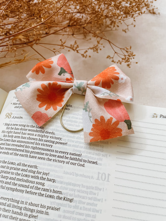 Pumpkin Patch-bow bookmark
