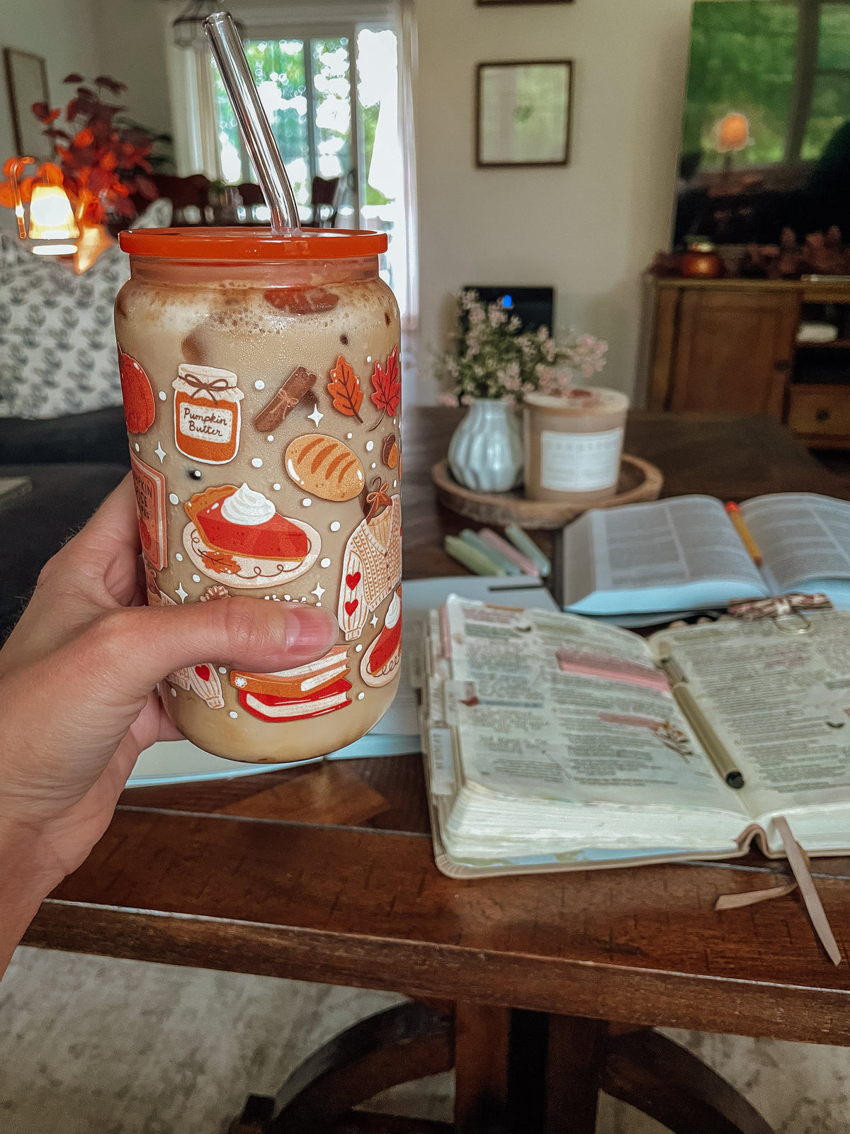 Acrylic Tumbler Lid + Straw Set