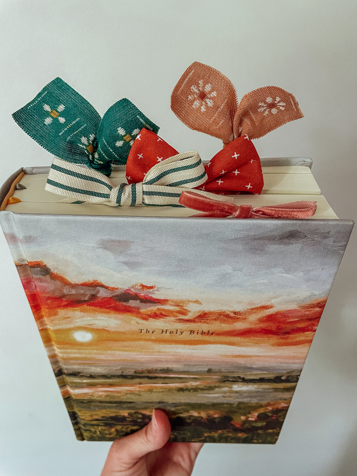 Florence ESV Journaling Bible + Bow set