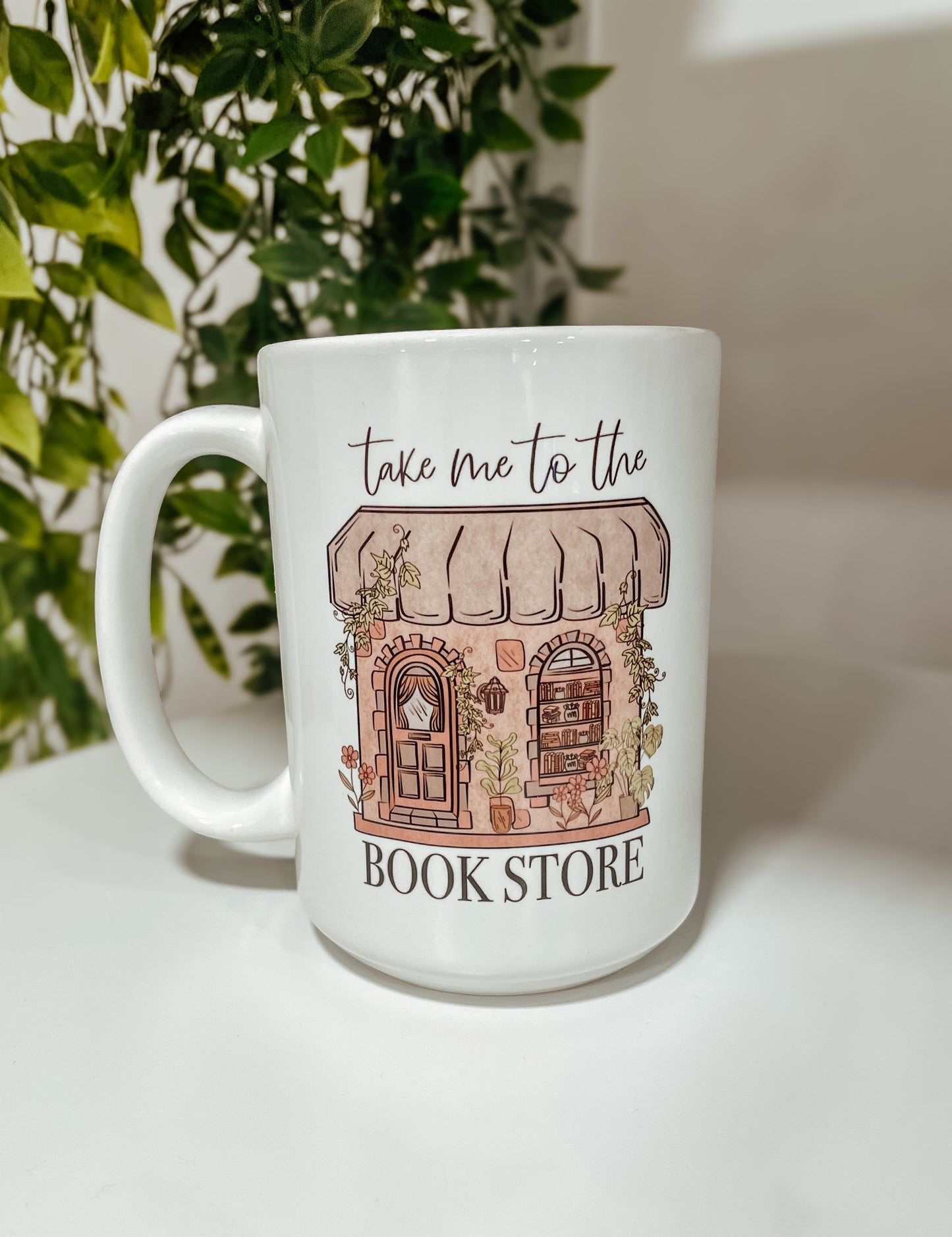 Take Me To The Bookstore-15oz mug