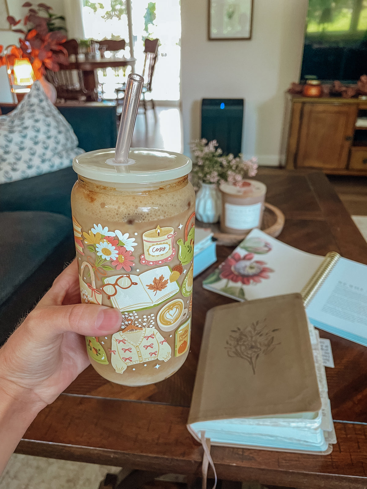 Acrylic Tumbler Lid + Straw Set