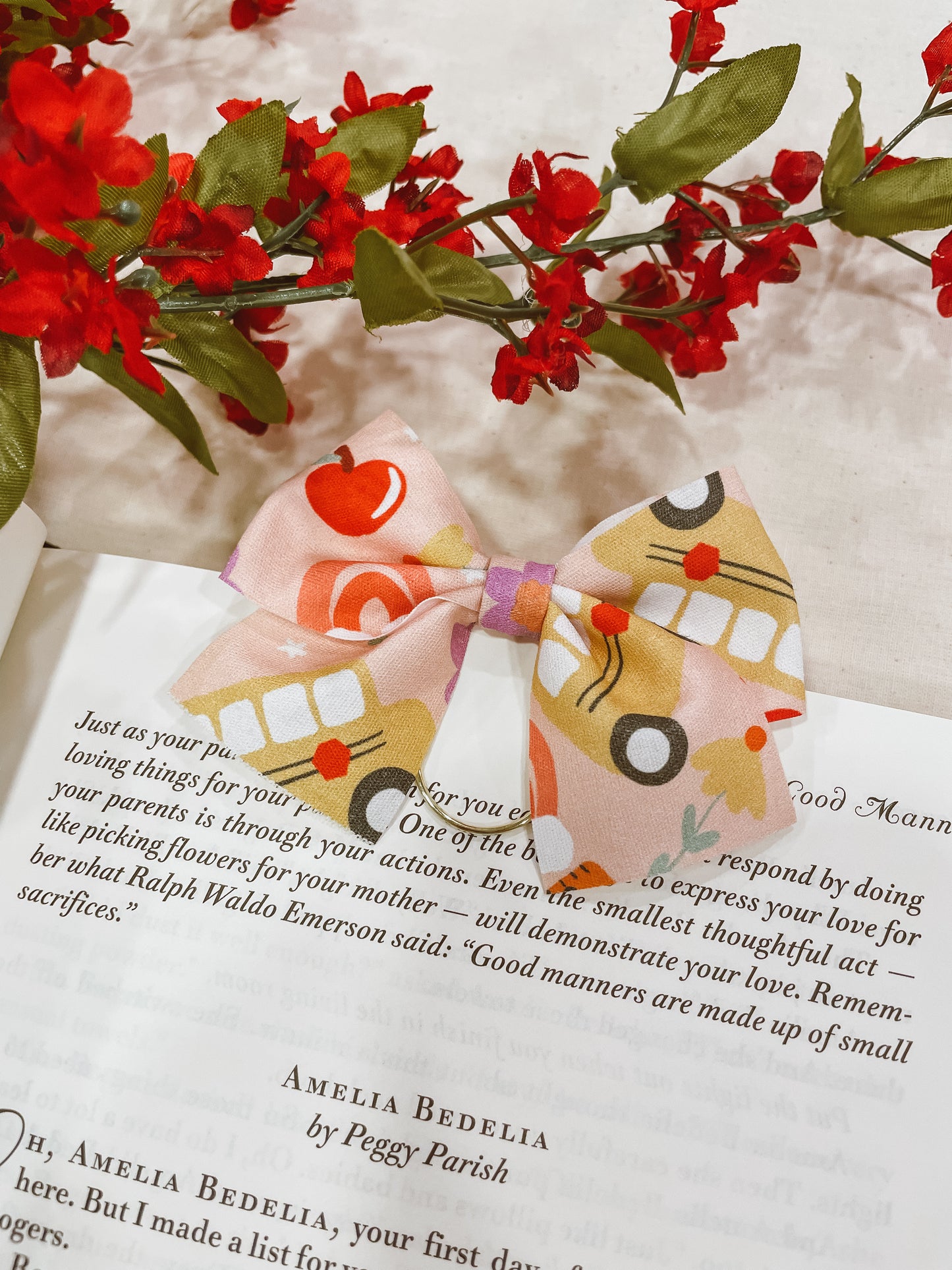 Boho School-bow bookmark